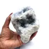 Kristalliserad Celestite Geode - 0
