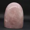 Samlarobjekt naturlig rosékvarts - 3