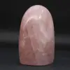 Samlarobjekt naturlig rosékvarts - 4