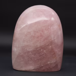 Samlarobjekt naturlig rosékvarts
