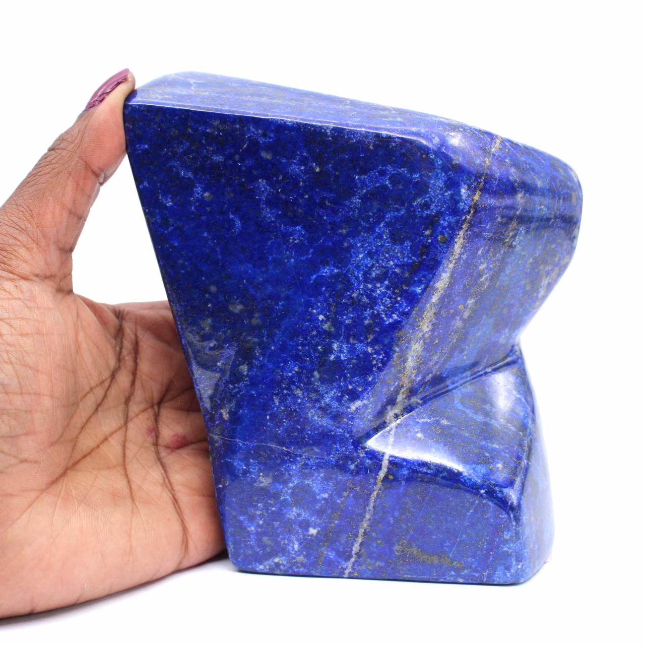Lapis lazuli att posera