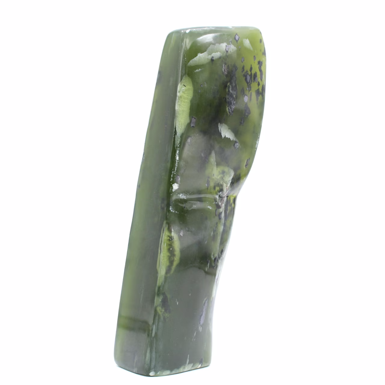 Naturlig nephrite jade rock
