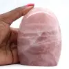 Polerad rosékvarts - 0