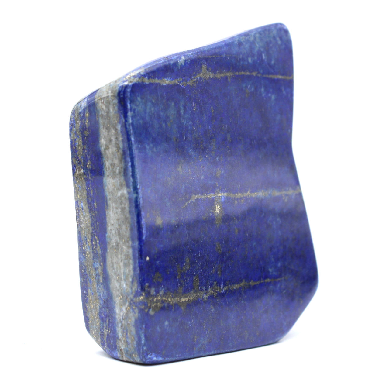 Dekorativ polerad lapis lazuli