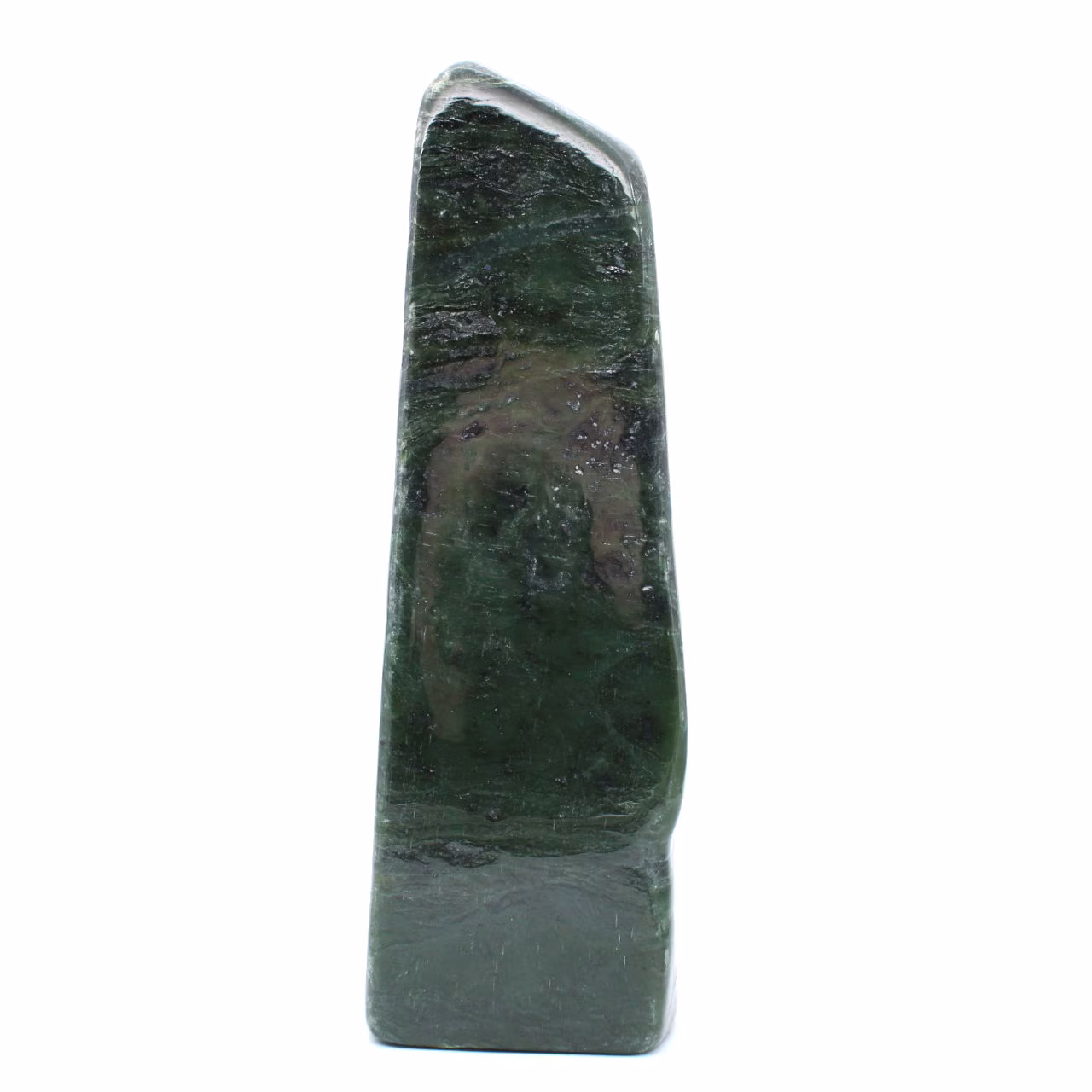 Nephrite jade rock polerad