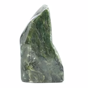 Nephrite jade polerad sten