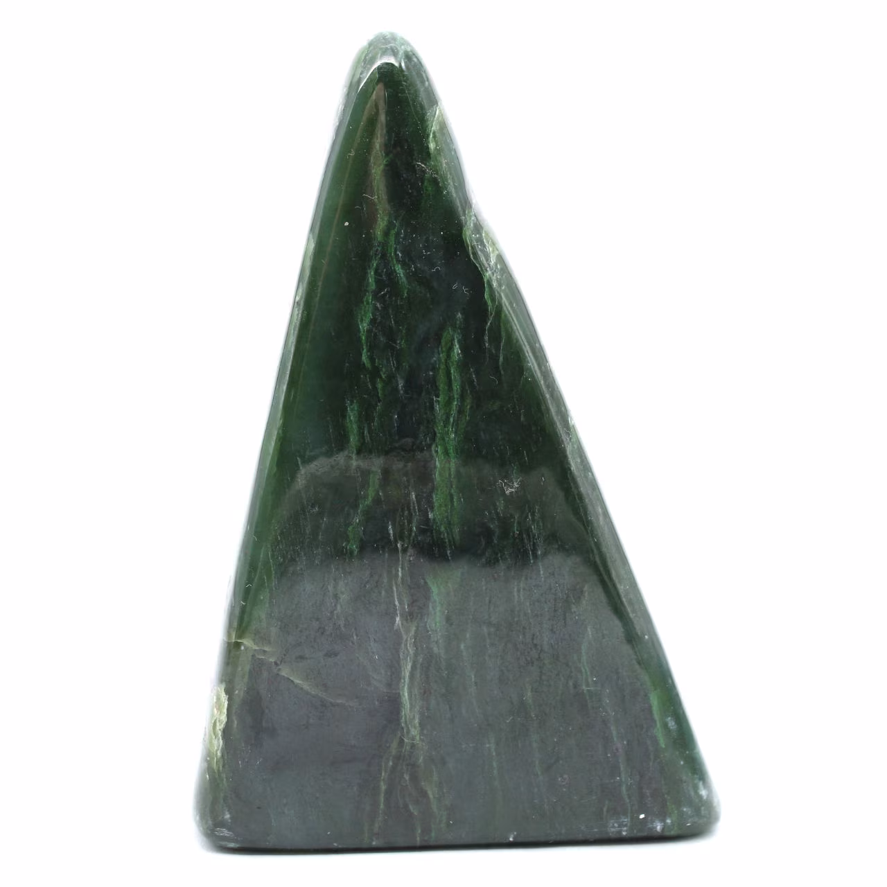 Polerad nephrite jade