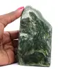 Nephrite jade att posera - 2