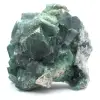 Naturlig fluorit kristalliserad i kub - 0