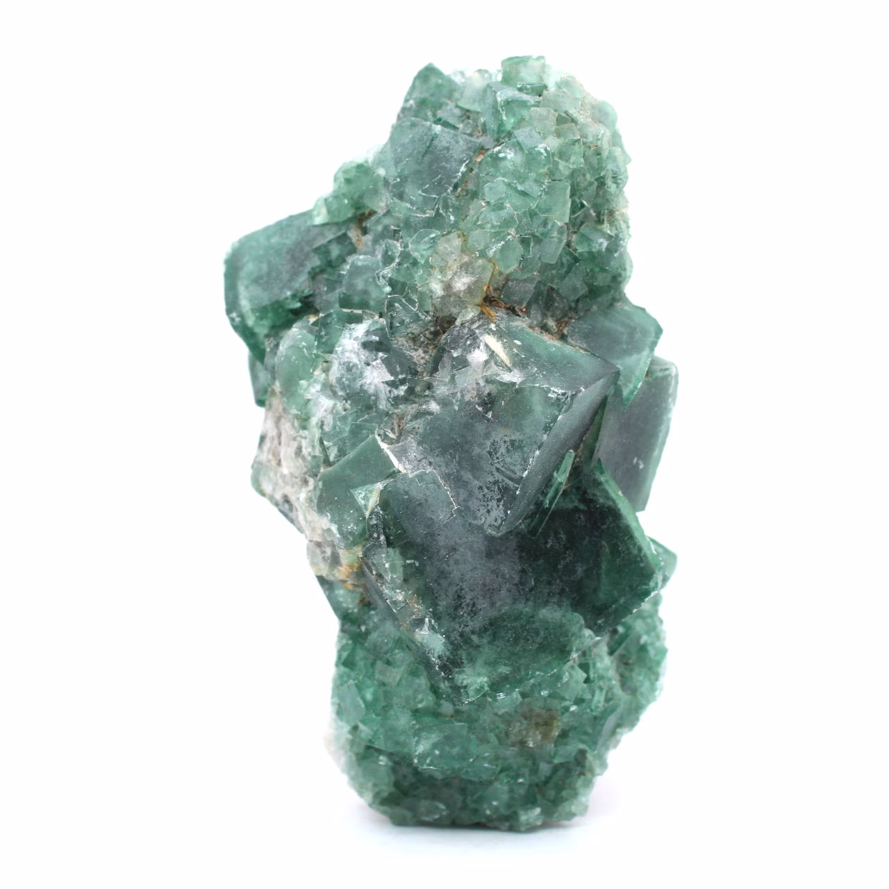 Naturlig kristalliserad madagaskar fluorit