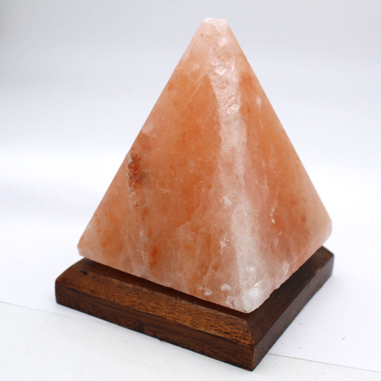 Himalaya rosa saltpyramidlampa