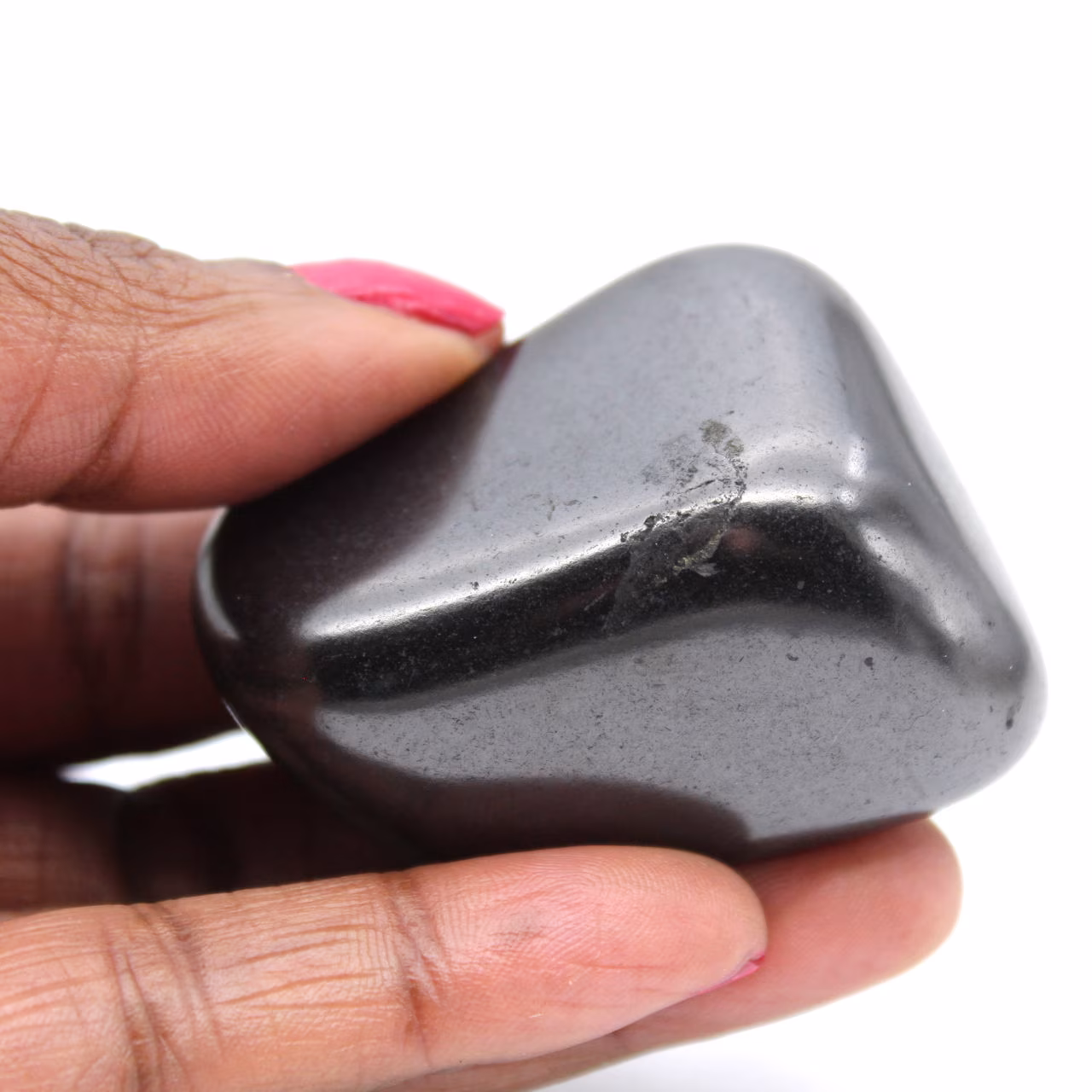 Naturlig shungite rock