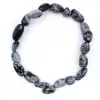 Snö obsidian armband - 2