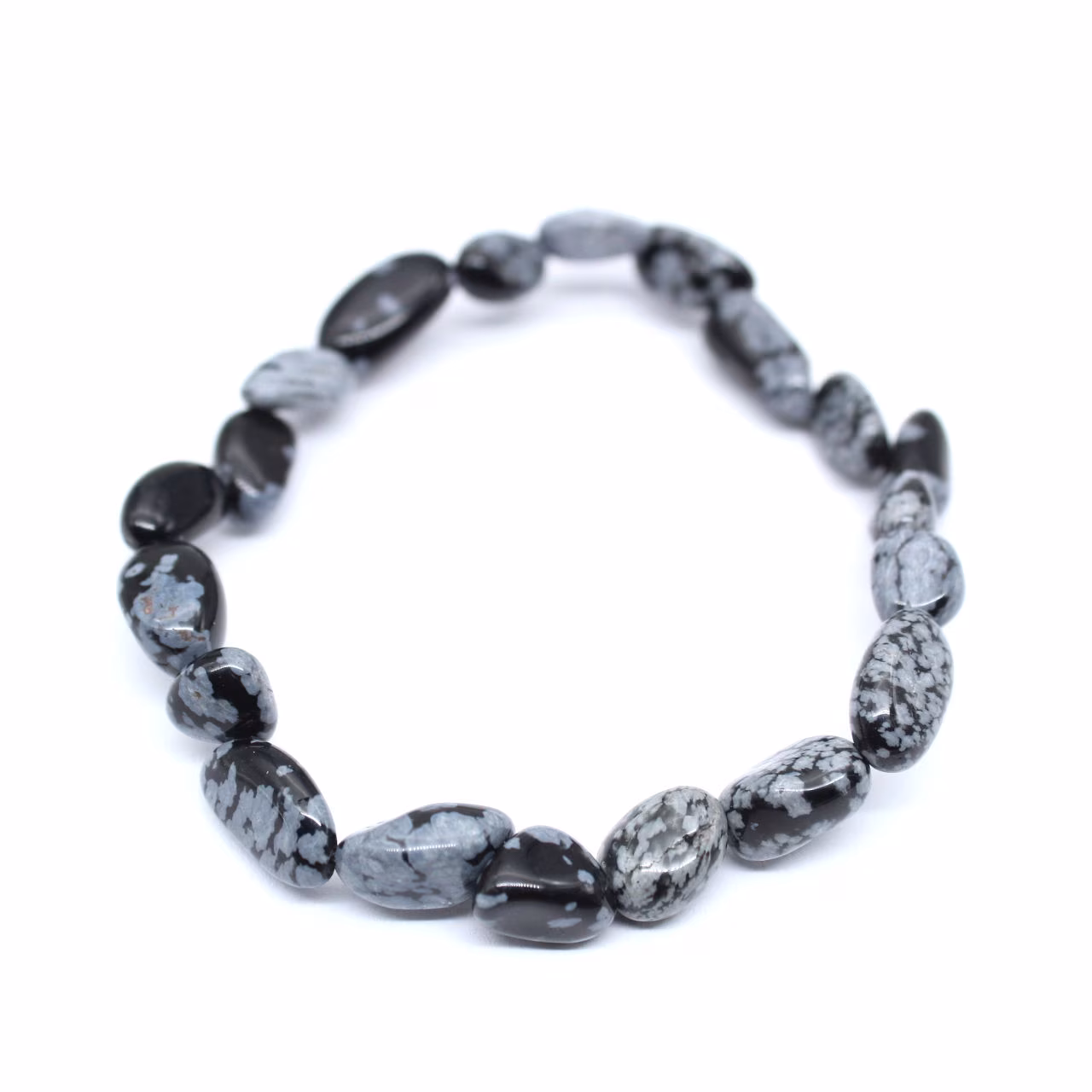 Snö obsidian armband