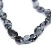 Snö obsidian armband - 1
