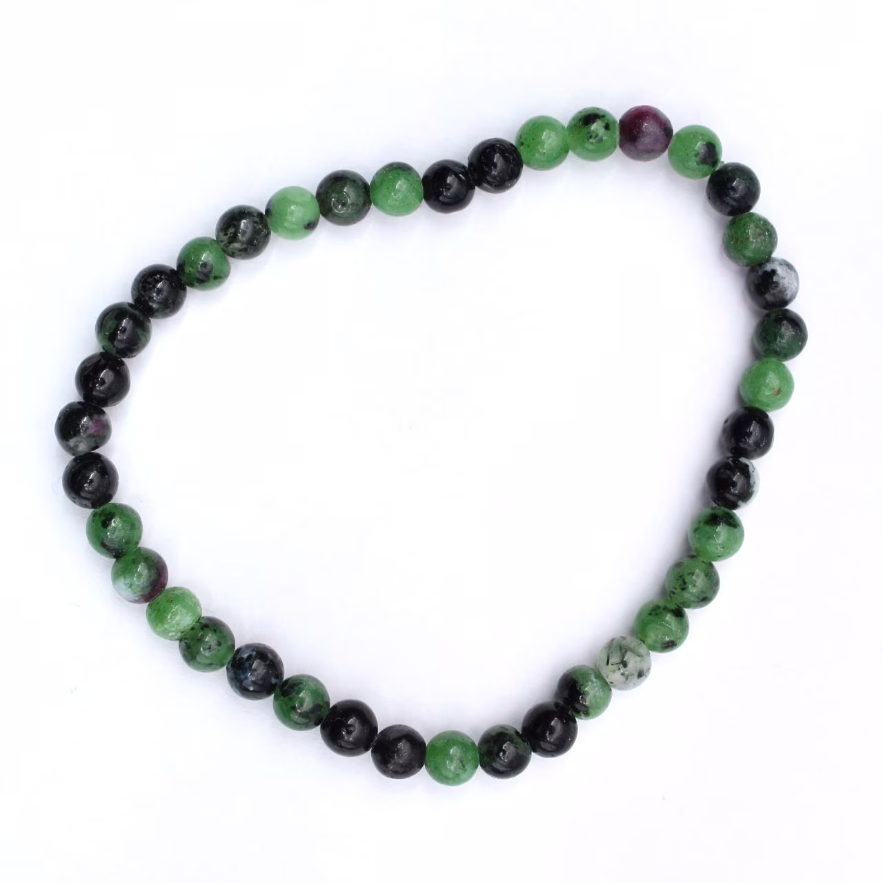 Ruby Zoisite armband