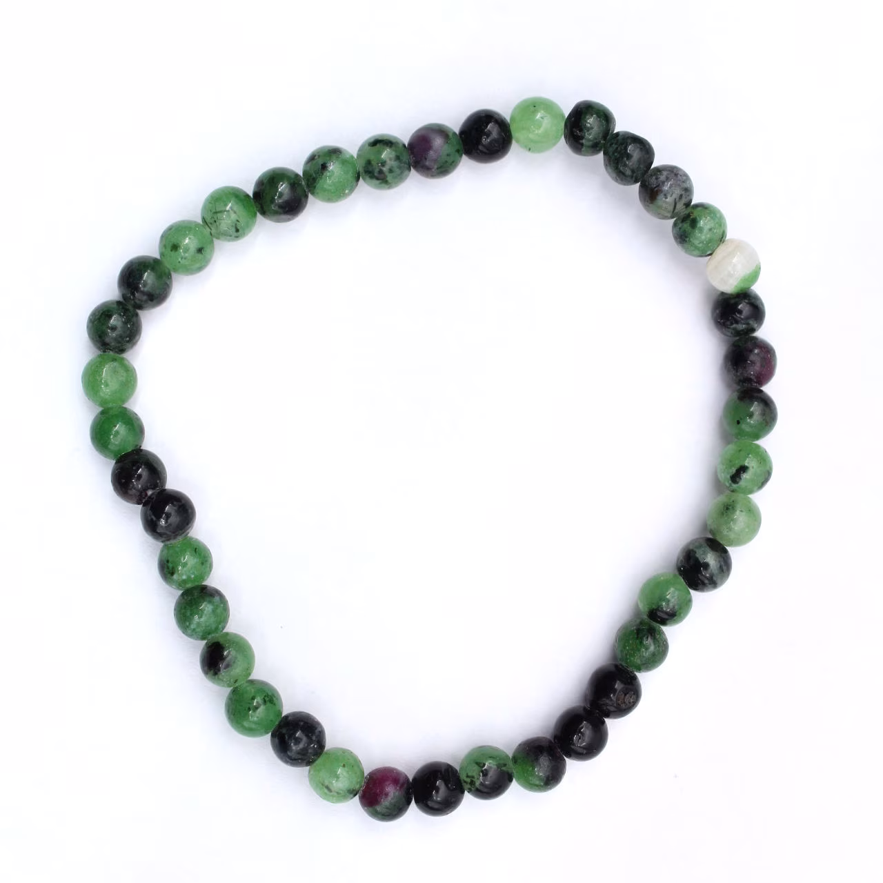Ruby Zoisite armband