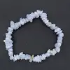 Blått kalcedonarmband - 2