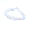 Blått kalcedonarmband - 0