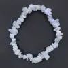 Blått kalcedonarmband - 2