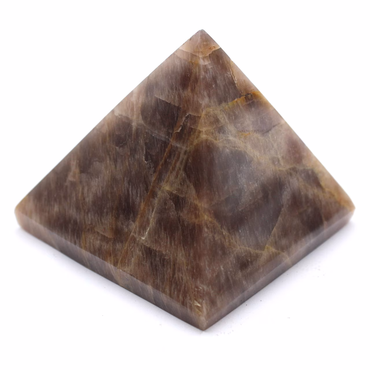 Microcline stenpyramid från Madagaskar
