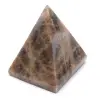 Svart mikroklinpyramid - 0