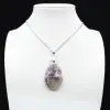 Lepidolite Drop Pendant - 2