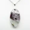 Ovalt Lepidolite hänge - 2