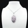 Lepidolite Drop Pendant - 9