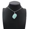 Amazonite Flame hängsmycke - 0