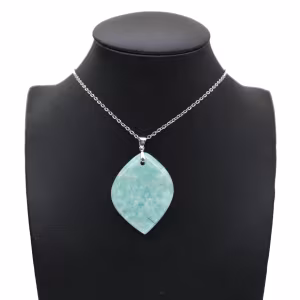 Amazonite Flame hängsmycke