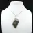 Orbicular Jasper Flame Pendant