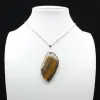 Orbicular Jasper Flame Pendant - 1