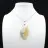Orbicular Jasper Flame Pendant