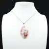Orbicular Jasper Leaf Pendel - 1