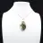 Orbicular Jasper Flame Pendant