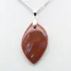 Orbicular Jasper Flame Pendant - 2