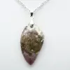 Orbicular Jasper Leaf Pendel - 2