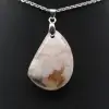 Flower agate drop hänge - 2