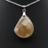 Flower agate drop hänge - 2