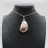 Flower agate drop hänge