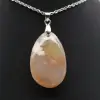 Flower agate drop hänge - 2
