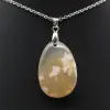 Flower agate drop hänge - 2