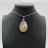 Flower agate drop hänge