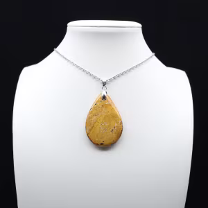 Imperial Jaspis Drop Pendant