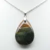 Imperial Jaspis Drop Pendant - 1