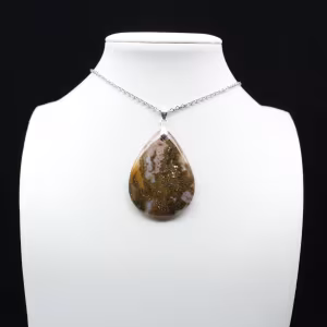 Imperial Jaspis Drop Pendant