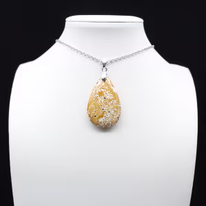Imperial Jaspis Drop Pendant