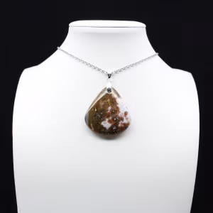 Imperial Jaspis Drop Pendant
