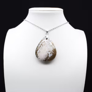 Imperial Jaspis Drop Pendant
